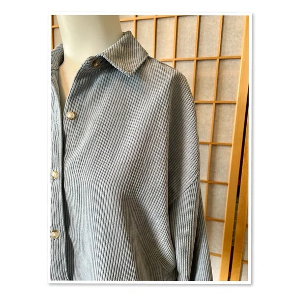 Madewell Corduroy Hartfield Crop Shirt - Picture 6 of 13